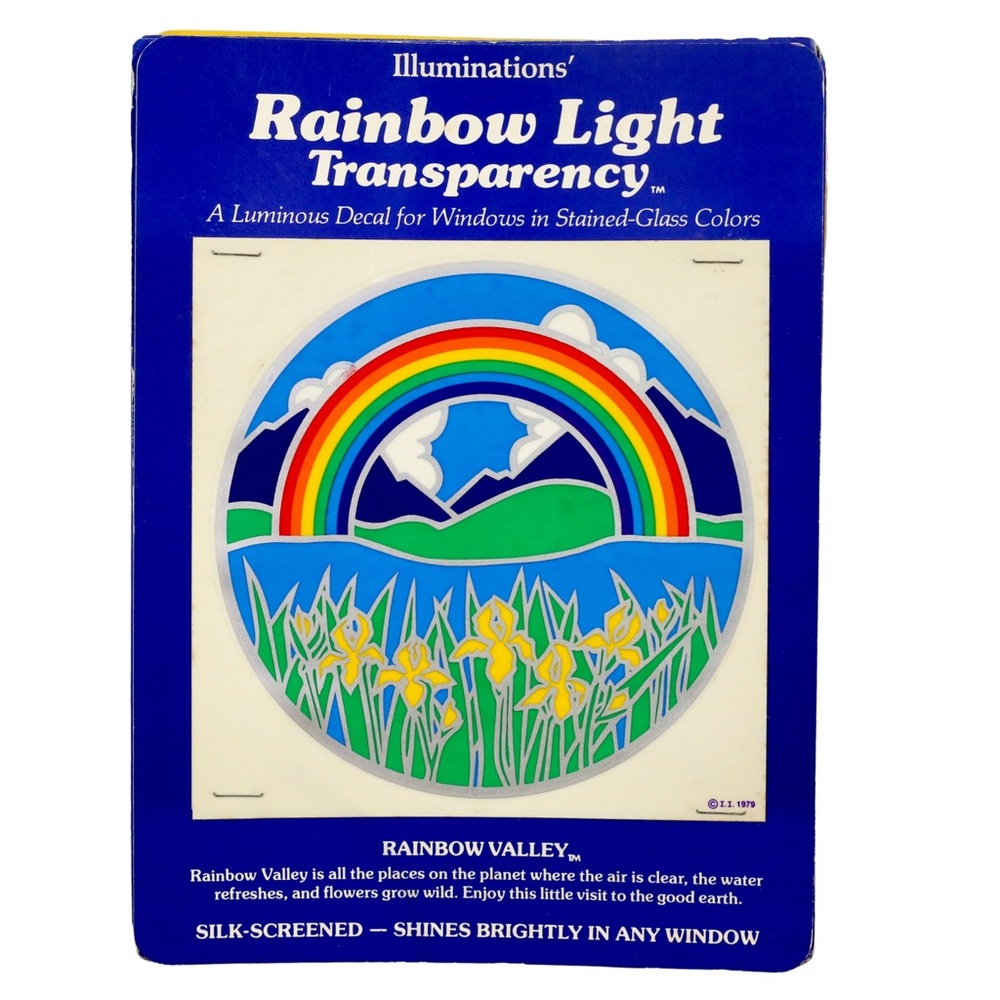 Vintage NOS Rainbow Light Transparency - Rainbow Valley